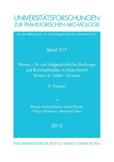 Titelbild Wartau III, Band 217